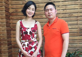 广州天狮娱乐与明星合影